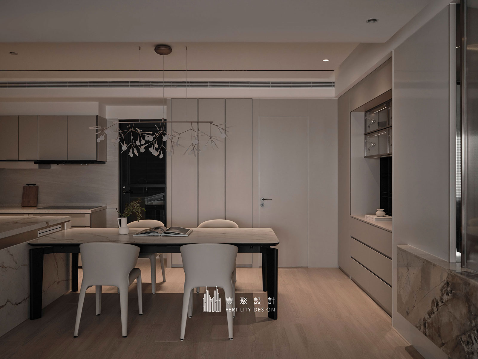 新竹室內設計-餐廳設計-餐廳吊燈02