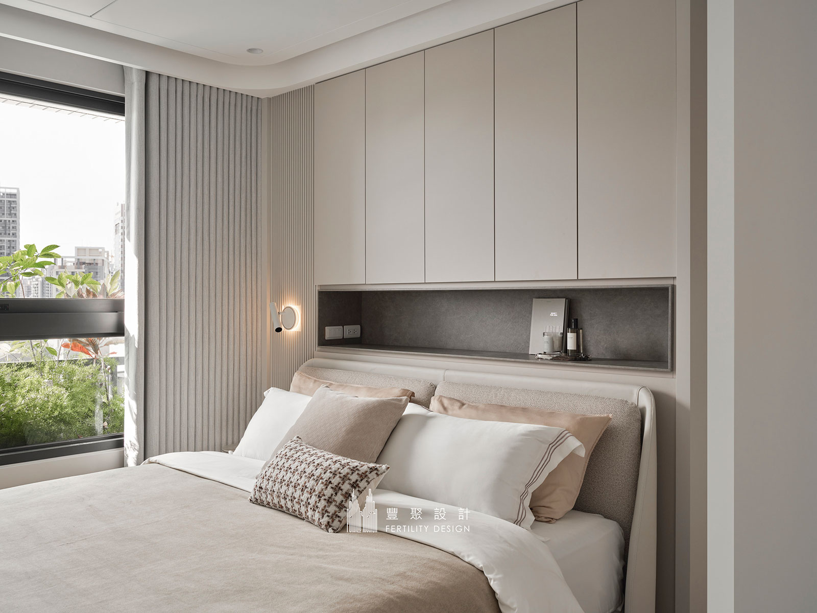 客變設計、台中室內設計、主臥室設計