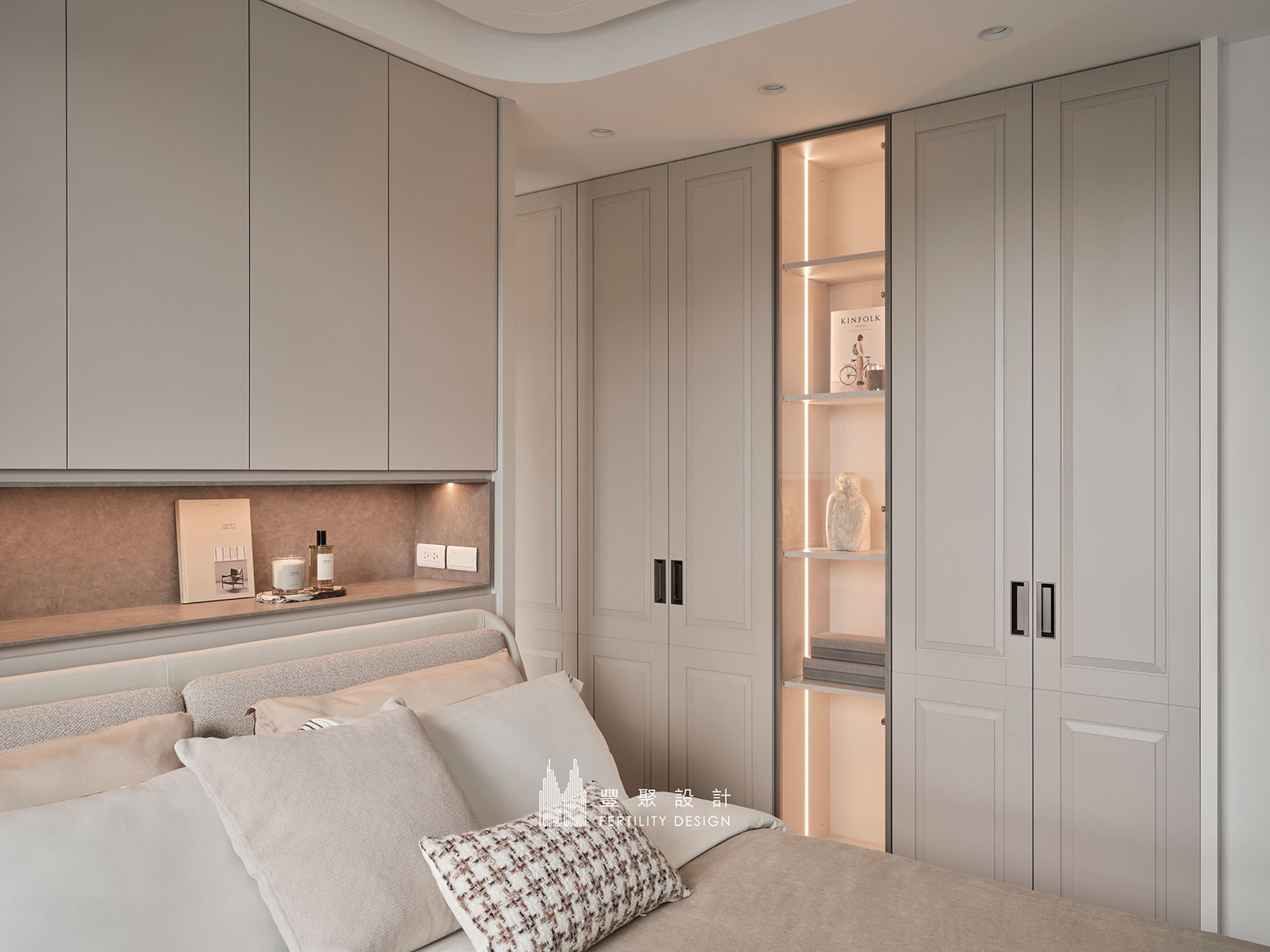 客變設計、台中室內設計、主臥室設計