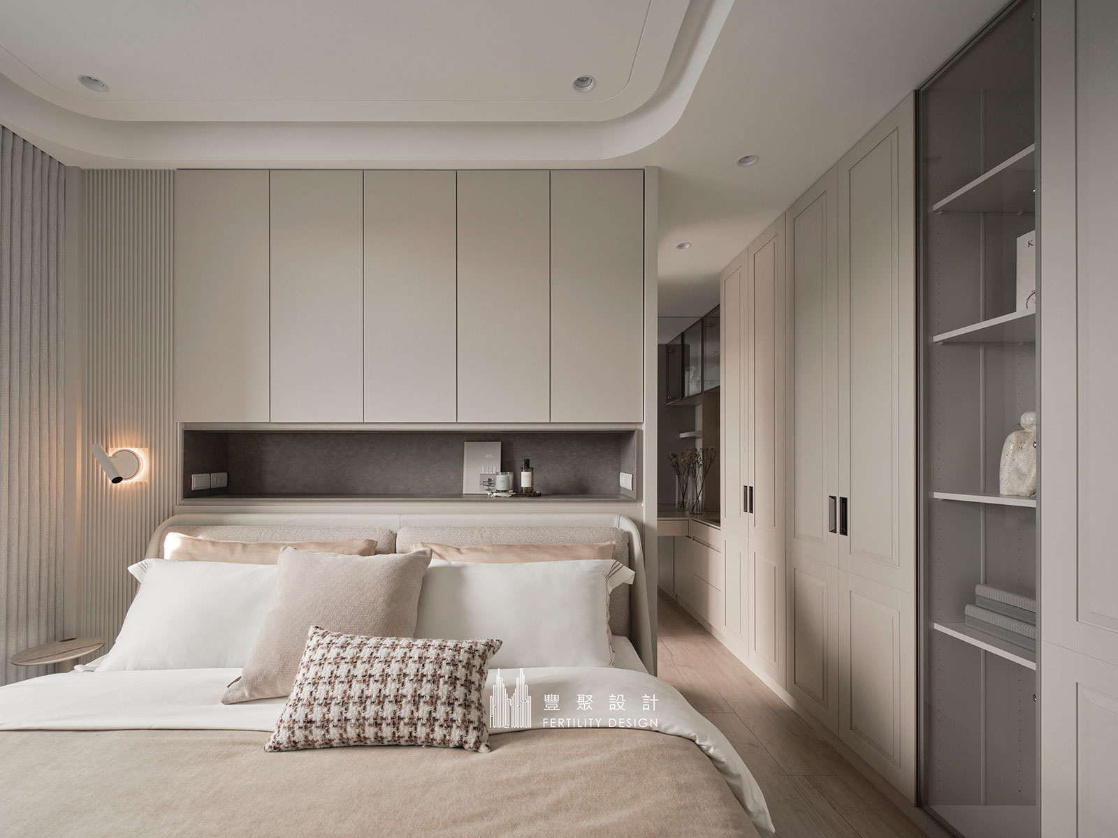客變設計、台中室內設計、主臥室設計