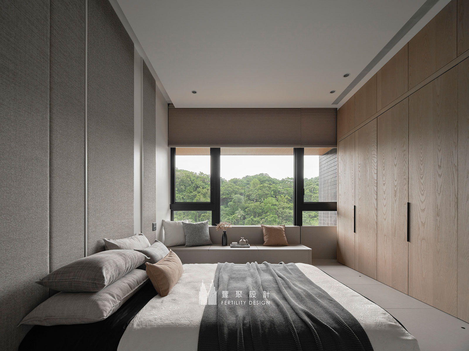 客變設計、台北室內設計、元利建設、主臥室設計