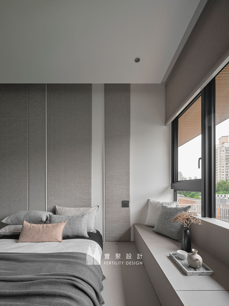 客變設計、台北室內設計、元利建設、主臥室設計