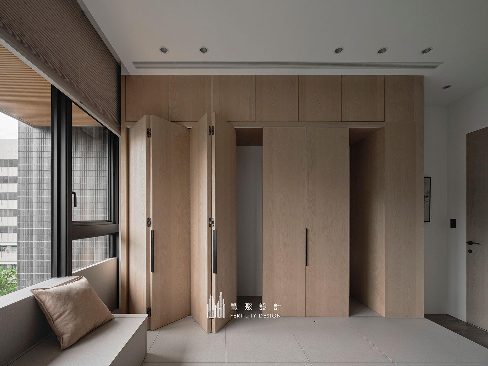 客變設計、台北室內設計、元利建設、步入式衣櫥