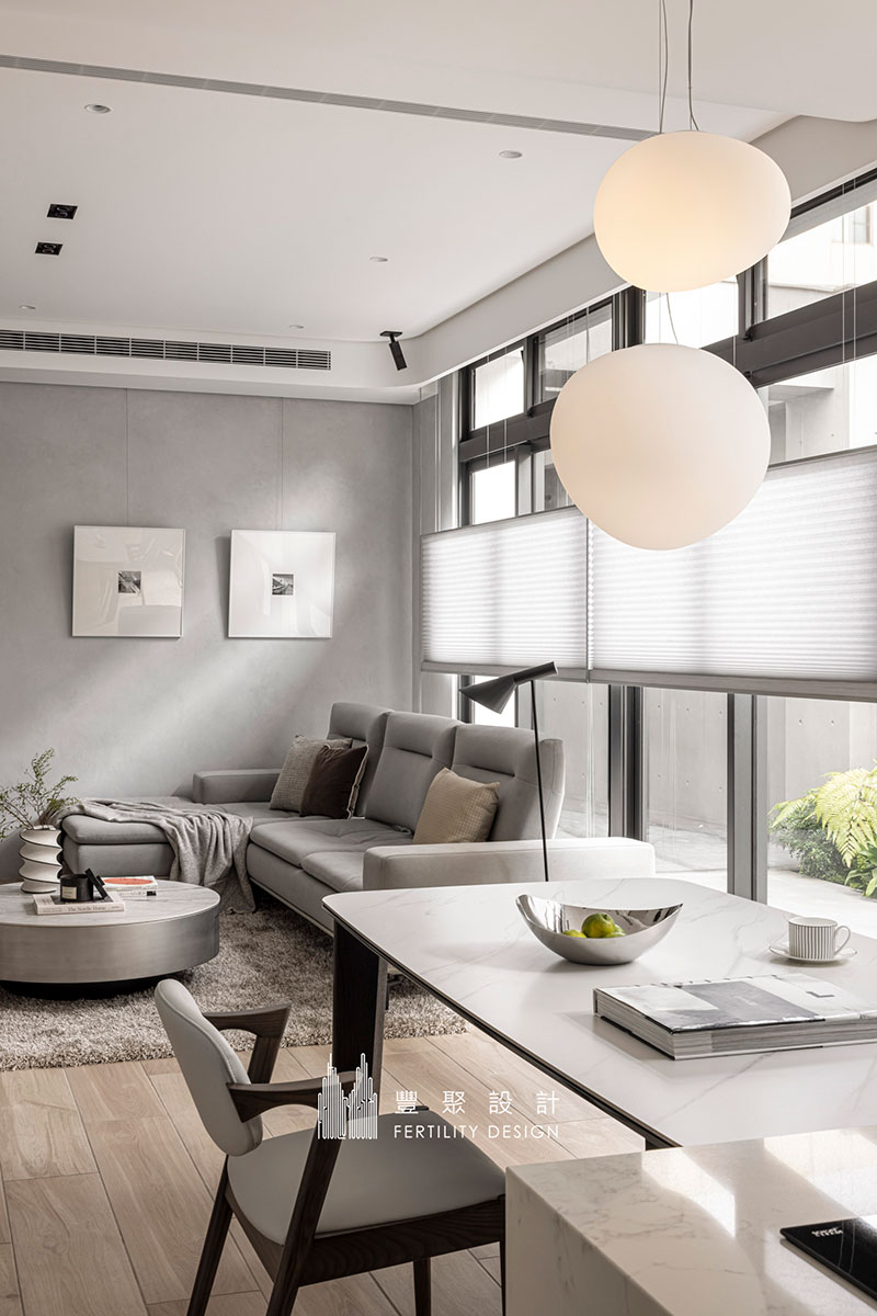 台中自地自建住宅室內設計 原地重建透天室內設計案例